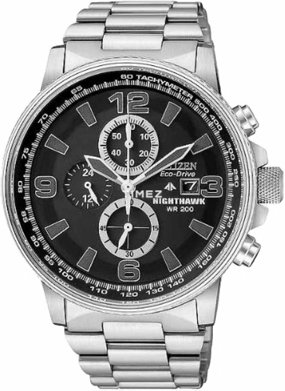 Citizen,Eco-Drive 42mm,42mm,Stainless Steel,Black,Quartz,CA0290,CA0290-51E