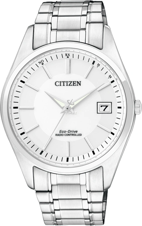 Citizen,Eco-Drive 39mm,39mm,Stainless Steel,White,Sapphire,Crystal Glass,AS5050,AS5050-56A