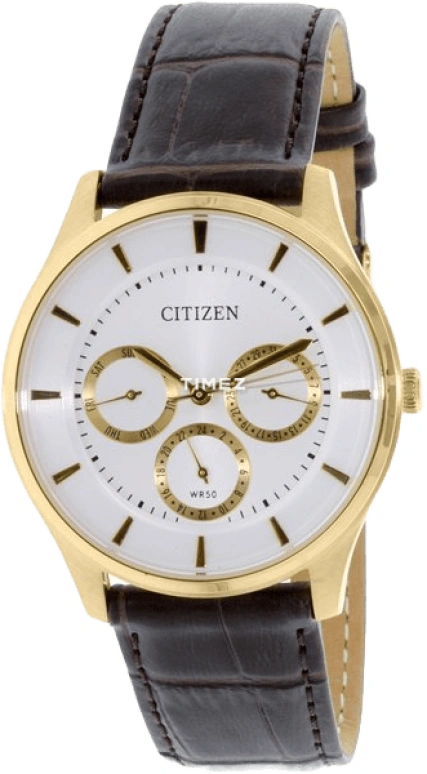 Citizen,Quartz 39mm,39mm,Stainless Steel,White,Quartz,AG8353,AG8353-05A