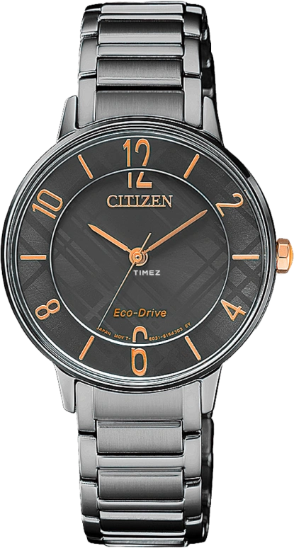 Citizen,Eco-Drive 31mm,31mm,Stainless Steel,Quartz,In-house Caliber,Crystal Glass,EM0528,EM0528-82H