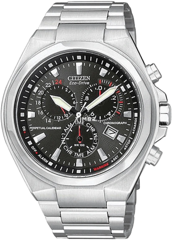 Citizen,Other 46mm,46mm,Stainless Steel,Black,Quartz,BL5410,BL5410-59E