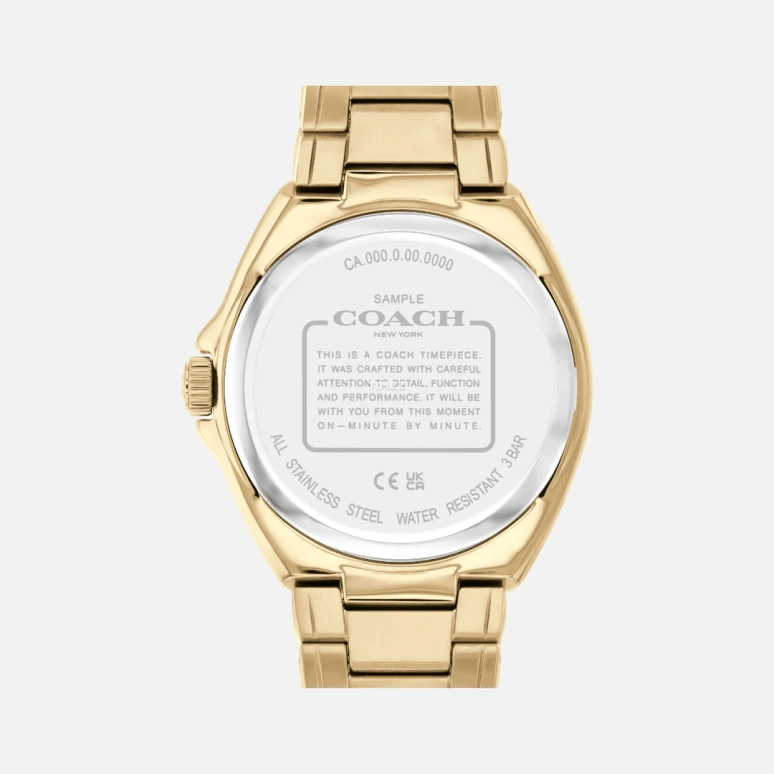 COACH,Jackson 45mm,45mm,Stainless Steel,Black,Quartz,Date,Day,14602694