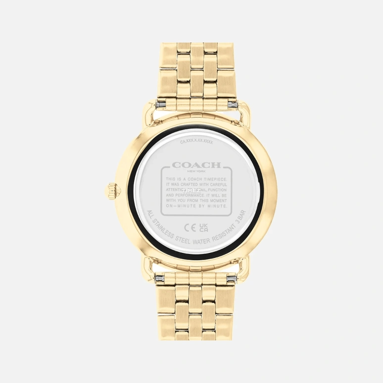 COACH,Elliot 41mm,41mm,Stainless Steel,Black,Quartz,Hardlex,Round,14602669