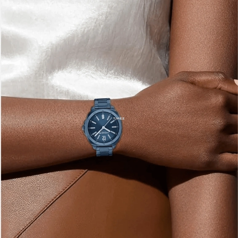 COACH,Kitt 38mm,38mm,Stainless Steel,Blue,Quartz,Cushion,14504476