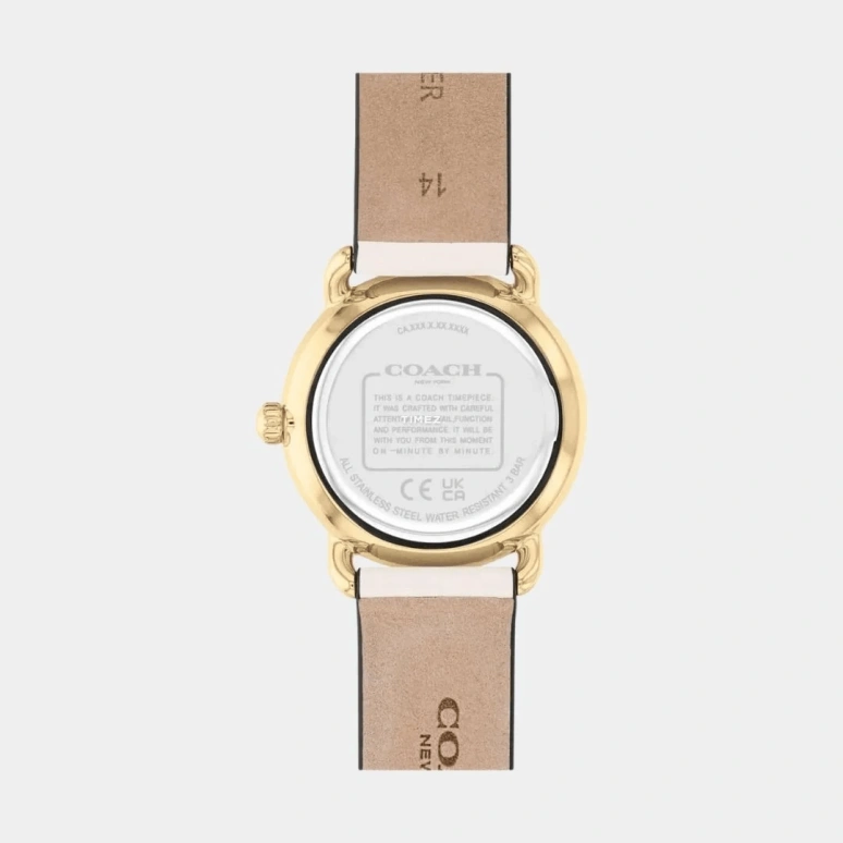 COACH,Elliot 28mm,28mm,Stainless Steel,Silver,Quartz,Hardlex,Round,14504305