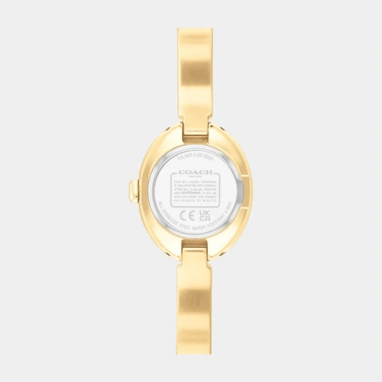 COACH,Sammy 22.50mm,22.50mm,Stainless Steel,White,Quartz,Hardlex,Oval,14504528