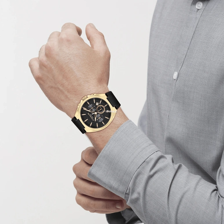 COACH,Jackson 45mm,45mm,Stainless Steel,Black,Quartz,Chronograph,Day,14602684