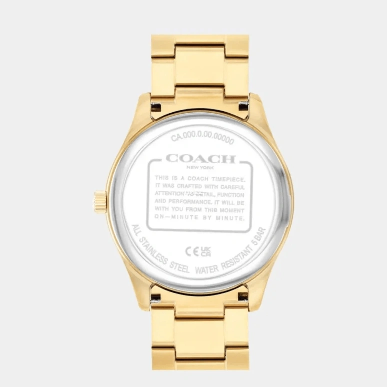 COACH,Oliver 41mm,41mm,Stainless Steel,Green,Quartz,Day,Hardlex,14602753