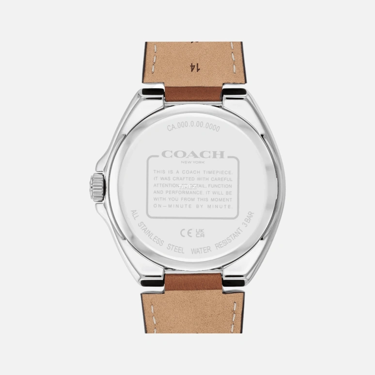 COACH,Jackson 45mm,45mm,Stainless Steel,Black,Quartz,Date,Day,14602691