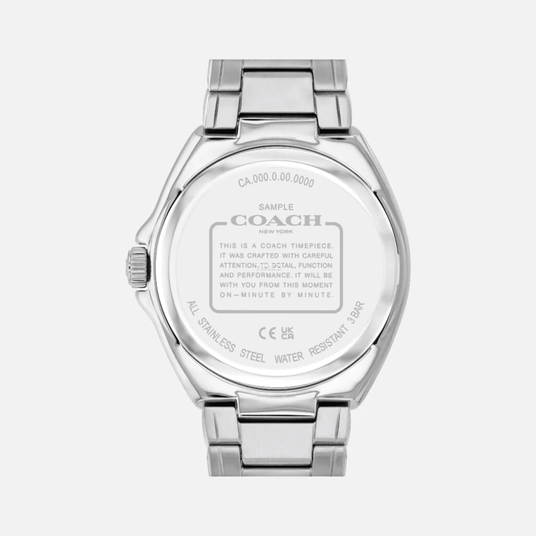 COACH,Jackson 45mm,45mm,Stainless Steel,Black,Quartz,Date,Day,14602687