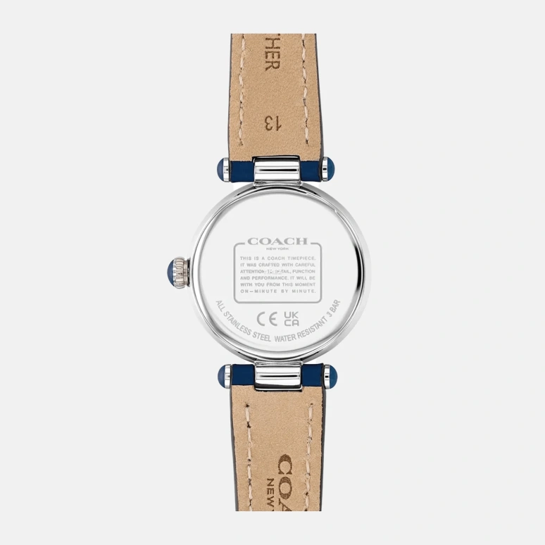COACH,Cary 26mm,26mm,Stainless Steel,White,Quartz,Hardlex,Round,14503937