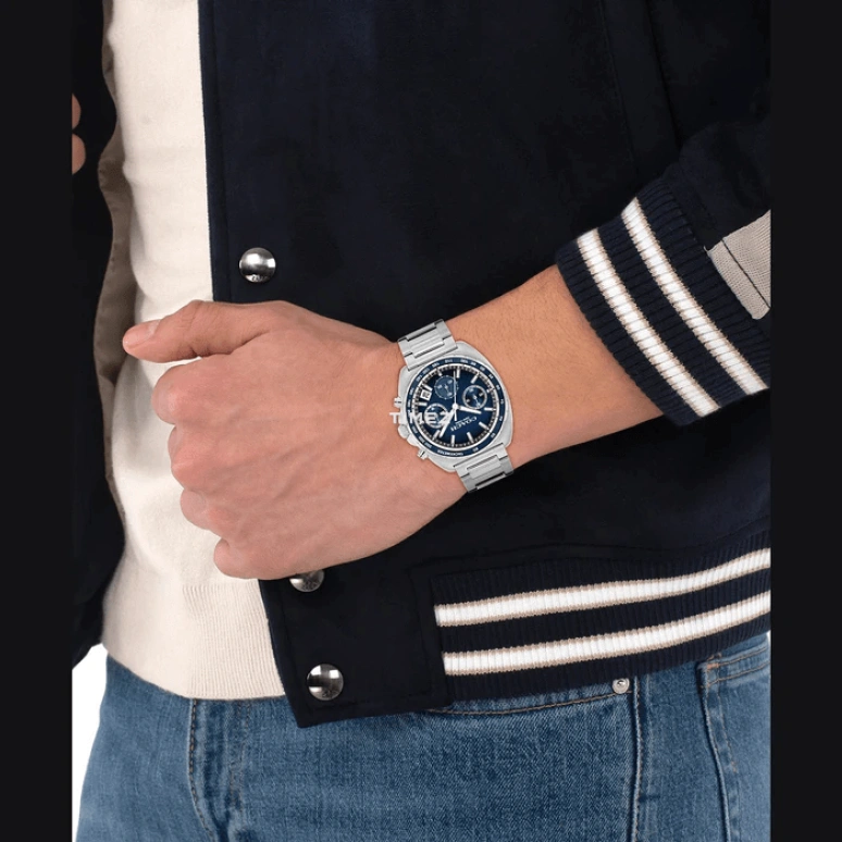 COACH,Charter 39mm,39mm,Stainless Steel,Blue,Quartz,Chronograph,Day,14602737