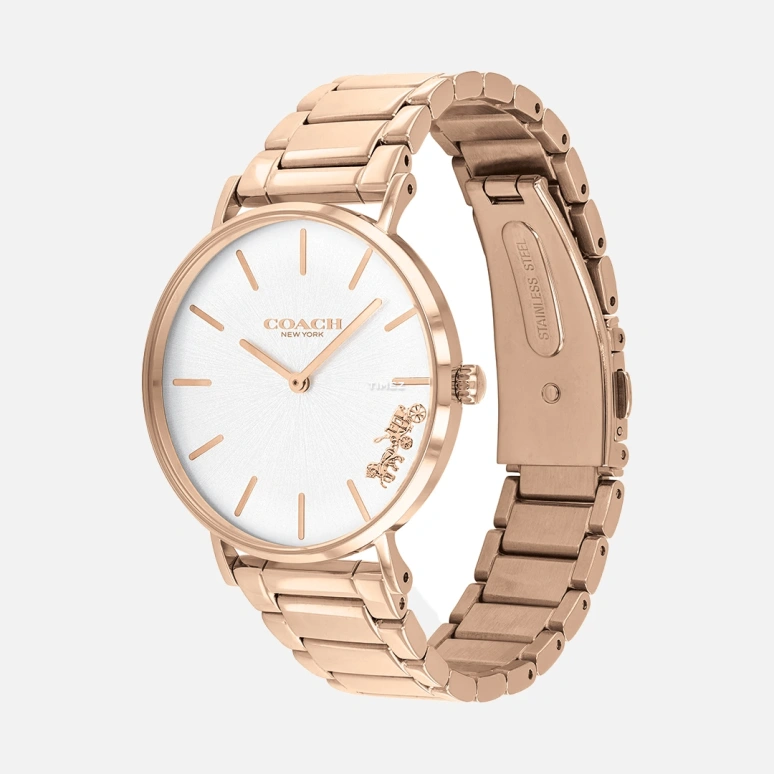 COACH,Perry 36mm,36mm,Stainless Steel,Silver,Quartz,Hardlex,Round,14503576
