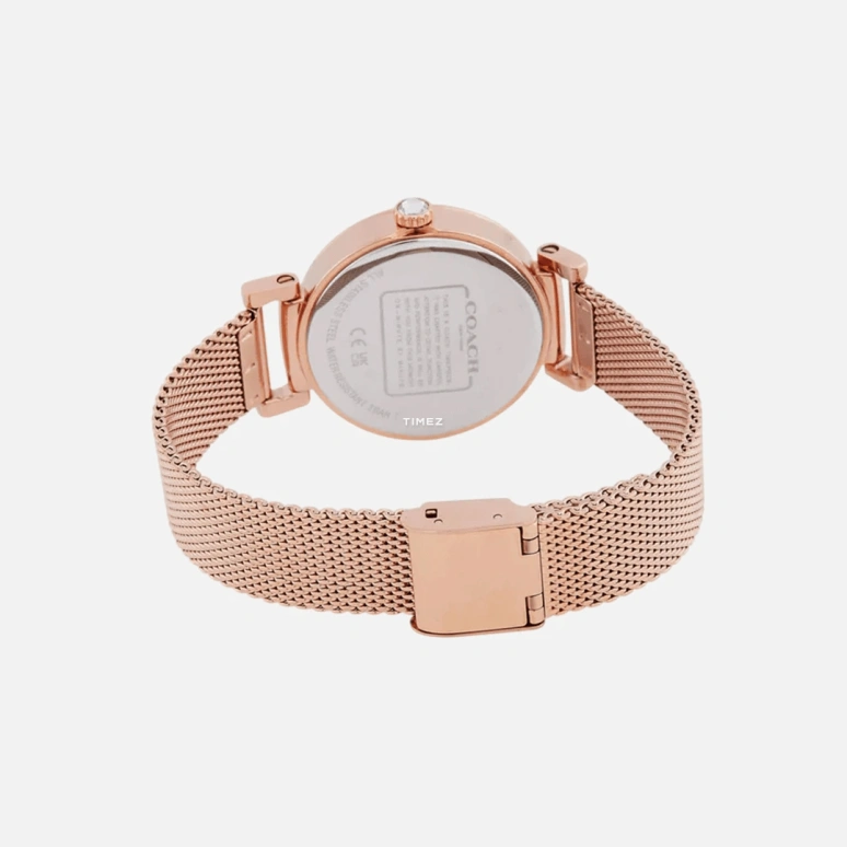 COACH,Madison 32mm,32mm,Stainless Steel,White,Quartz,Hardlex,Round,14503398