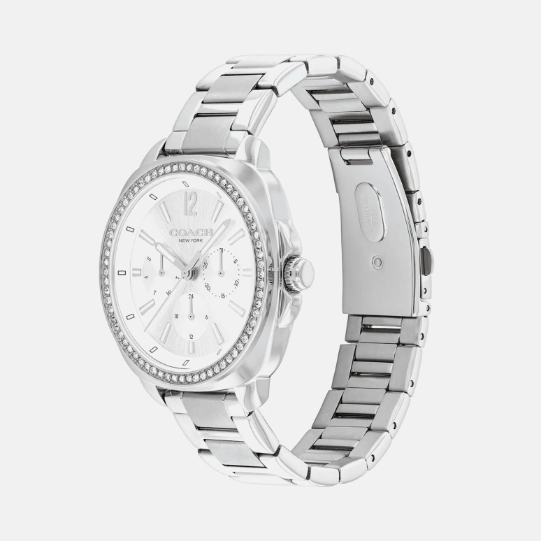 COACH,Kitt 38mm,38mm,Stainless Steel,White,Quartz,Date,Day,14504400