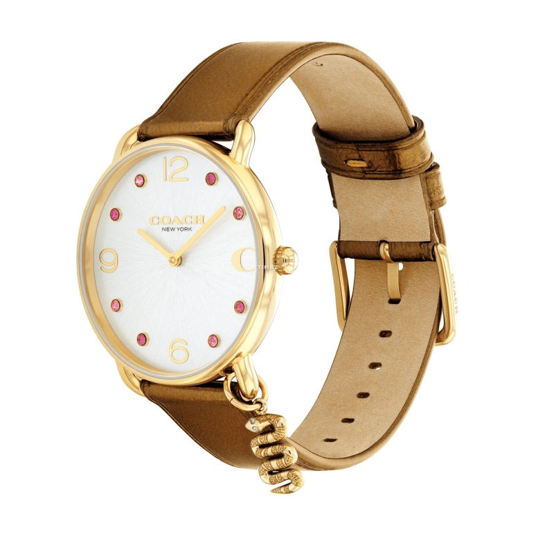 COACH,Elliot 36mm,36mm,Stainless Steel,White,Quartz,Glass,Round,14504449