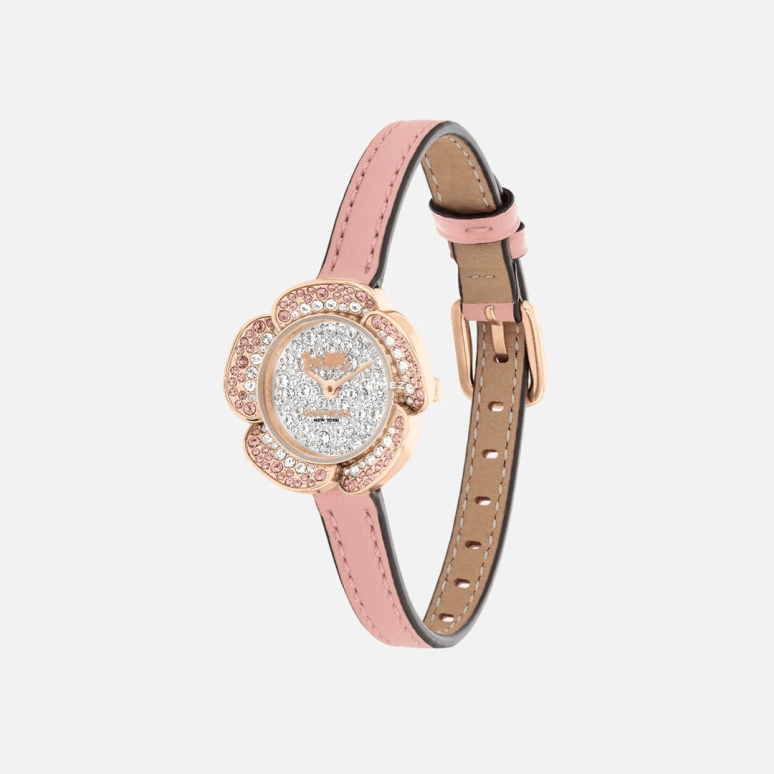 COACH,Tea Rose 28mm,28mm,Stainless Steel,Silver,Quartz,Hardlex,Other,14504323