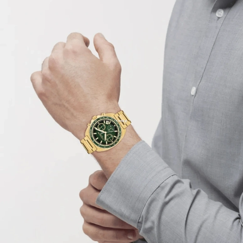 COACH,Charter 39mm,39mm,Stainless Steel,Green,Quartz,Chronograph,Day,14602738