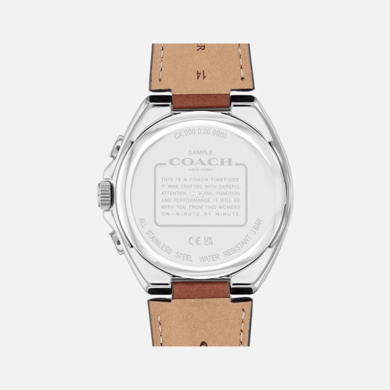 COACH,Jackson 45mm,45mm,Stainless Steel,Blue,Quartz,Chronograph,Day,14602683