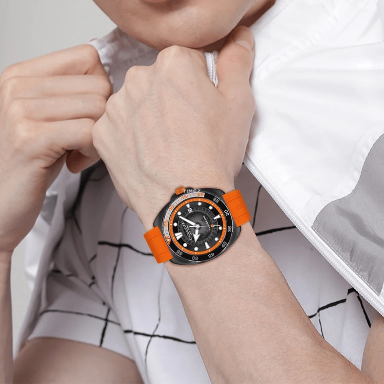 COACH,Charter 44mm,44mm,Stainless Steel,Black,Quartz,Day,Hardlex,14602716