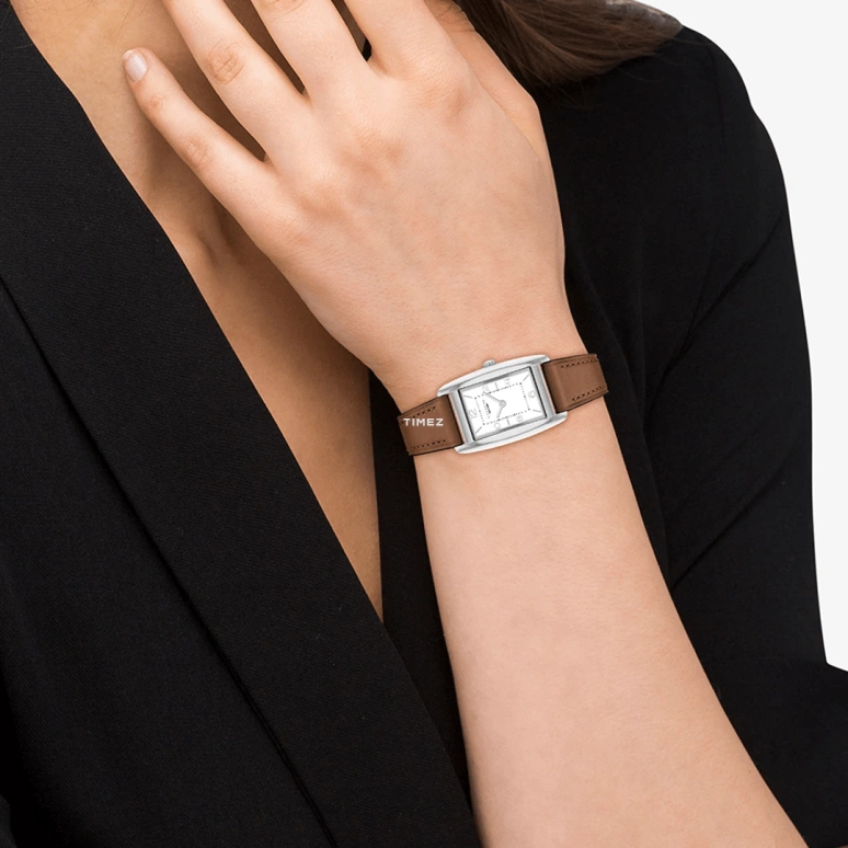 COACH,Reese 24x35mm,24x35mm,Stainless Steel,White,Quartz,Hardlex,Rectangular,14504311