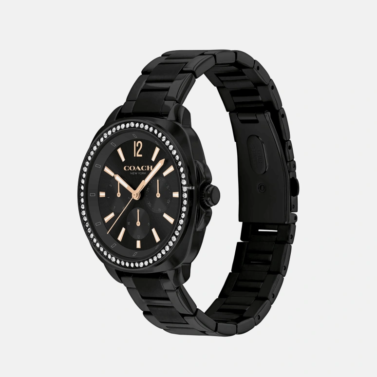 COACH,Kitt 38mm,38mm,Stainless Steel,Black,Quartz,Date,Day,14504396