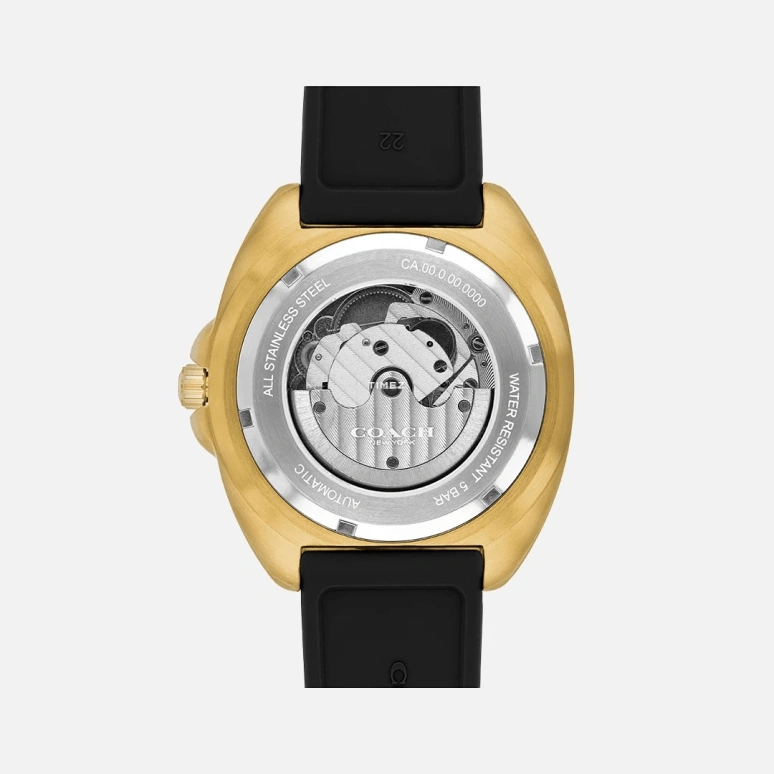 COACH,Charter 44mm,44mm,Stainless Steel,Black,Automatic,Day,Hardlex,14602718
