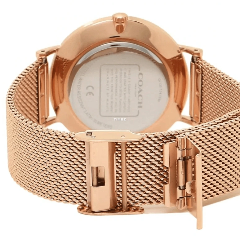 COACH,Perry 36mm,36mm,Stainless Steel,White,Quartz,Hardlex,Round,14503126