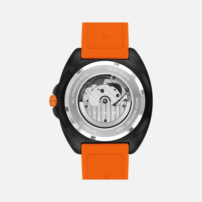 COACH,Charter 44mm,44mm,Stainless Steel,Black,Quartz,Day,Hardlex,14602716