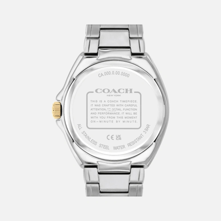 COACH,Jackson 45mm,45mm,Stainless Steel,Blue,Quartz,Date,Day,14602690