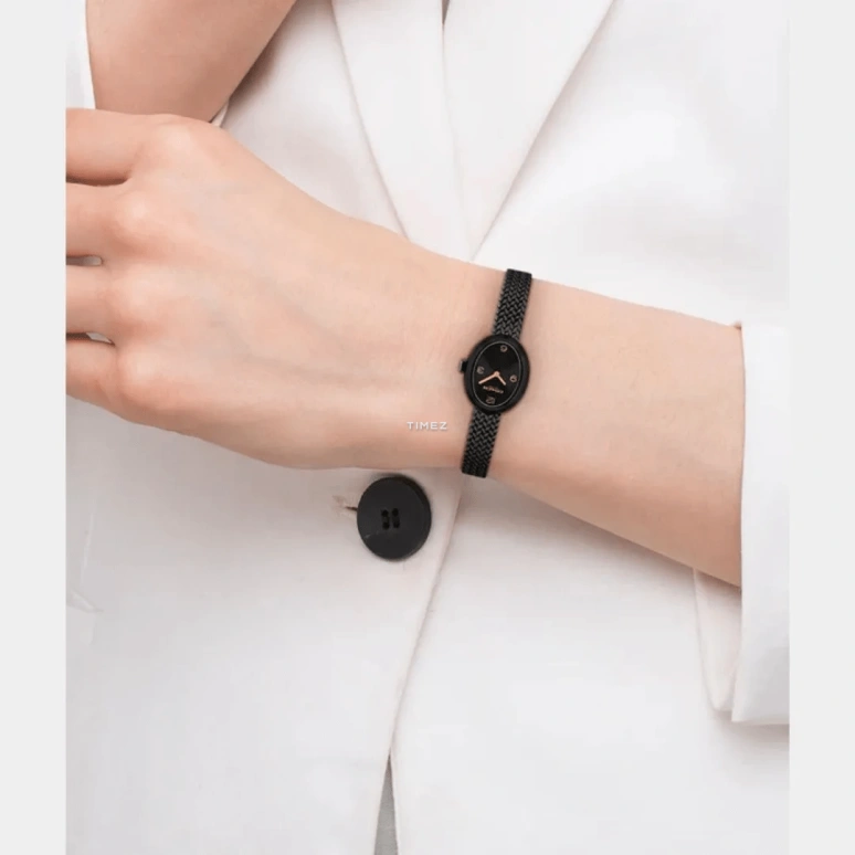 COACH,Sammy 22.50mm,22.50mm,Stainless Steel,Black,Quartz,Hardlex,Oval,14504569