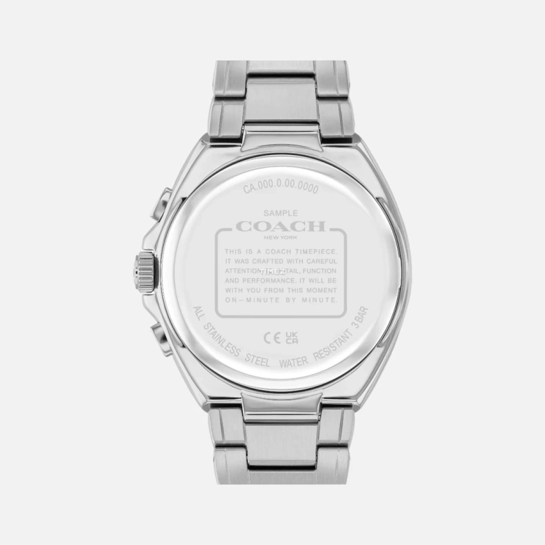 COACH,Jackson 45mm,45mm,Stainless Steel,Blue,Quartz,Chronograph,Day,14602679