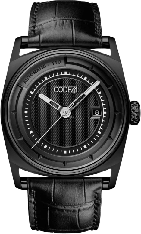 CODE41,Anomaly-02 42mm,42mm,Stainless Steel,Black,Automatic,Chronograph,Date,AN02,AN02-BK-ST-ALIG-BK