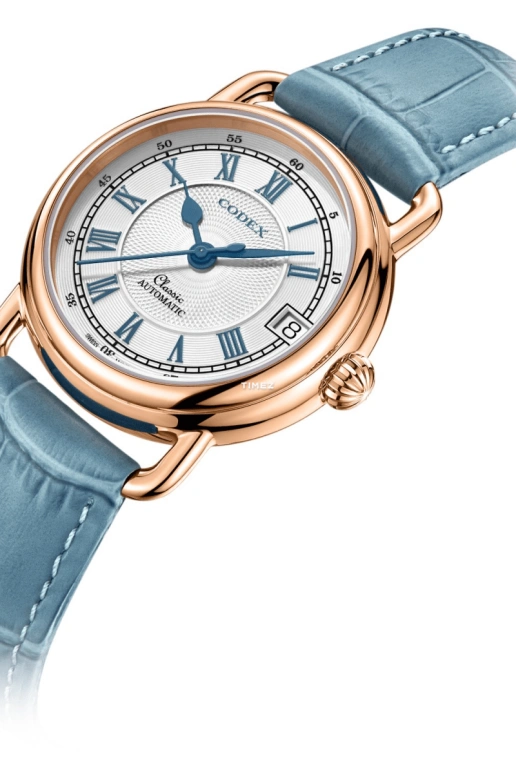 CODEX,CLASSIC 31mm,31mm,Stainless Steel,Stainless Steel,Silver White,Automatic,Day,Sapphire,Crystal Glass,1253,1253.03.2602.I21