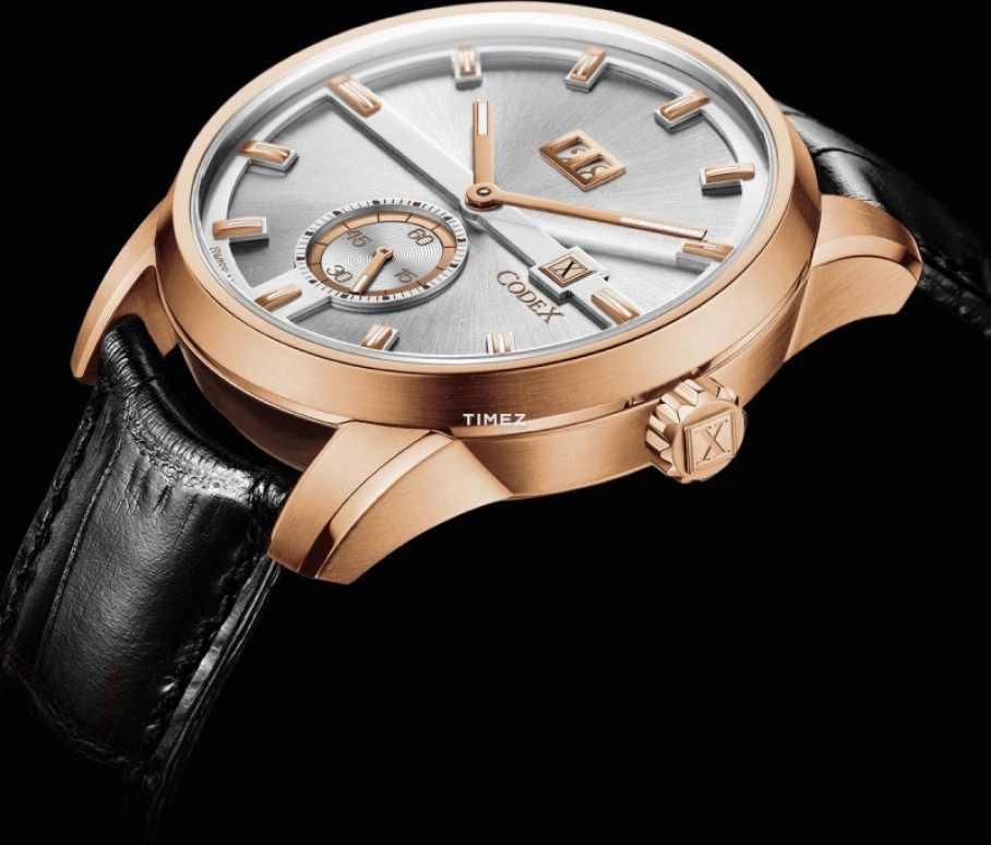 CODEX,INFINITY 41mm,41mm,Rose Gold,Yellow Gold,Silver,Automatic,Day,Sapphire,4103,4103.16.0102.A01