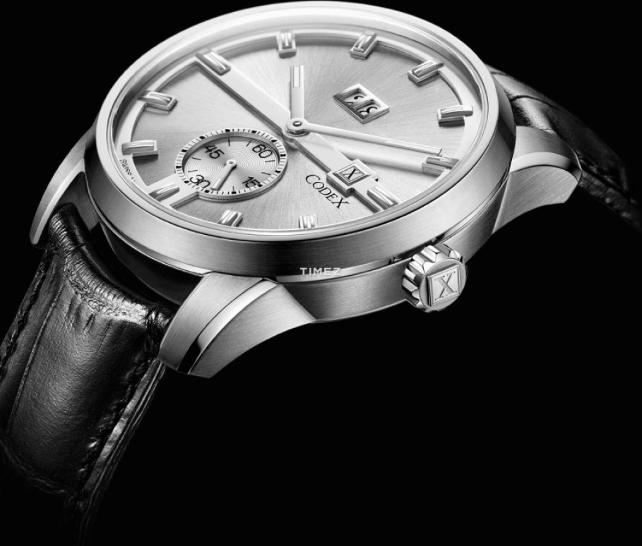 CODEX,INFINITY 41mm,41mm,Stainless Steel,Stainless Steel,Silver,Automatic,Day,Sapphire,4101,4101.16.0102.I01