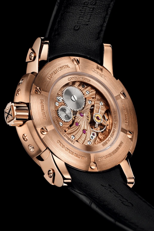CODEX,IDENTITY 46.90mm,46.90mm,Rose Gold,Black,Handwound,Moonphase,Month,Date,Day,Sapphire,Round,4403,4403.13.0101.A01