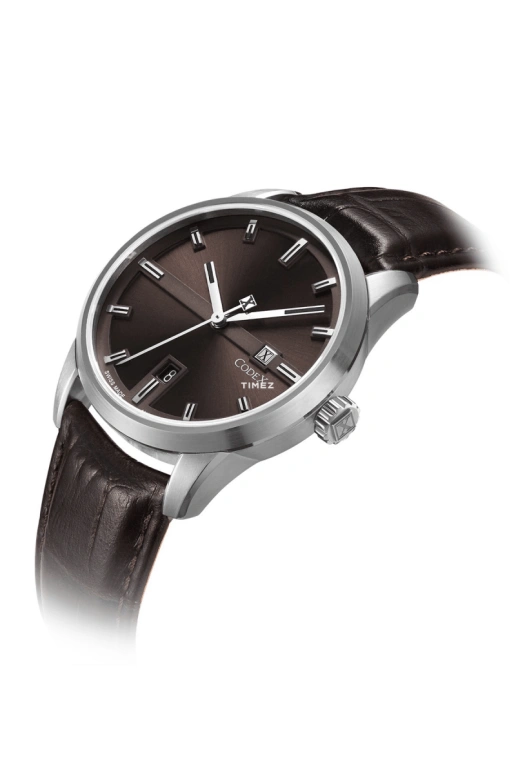 CODEX,INFINITY 41mm,41mm,Stainless Steel,Stainless Steel,Brown,Automatic,Day,Sapphire,4101,4101.14.0105.I05
