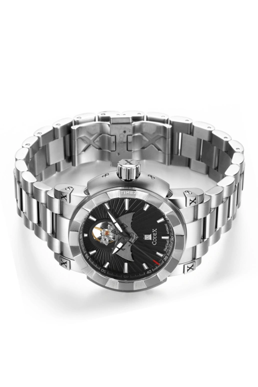 CODEX,IDENTITY 44mm,44mm,Stainless Steel,Stainless Steel,Black,Automatic,Sapphire,Round,4401,4401.14.1101.B01