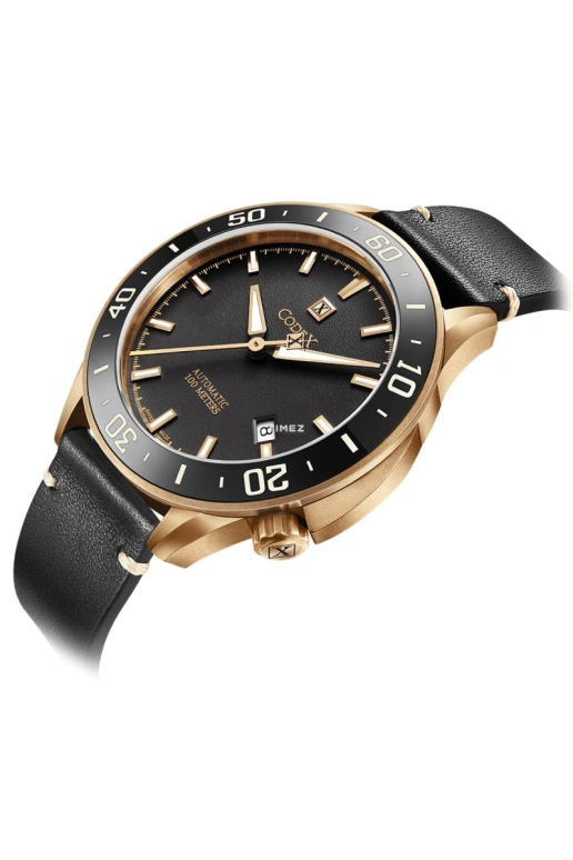 CODEX,INTEMPORELLE 42mm,42mm,Bronze,Black,Automatic,Day,Sapphire,Crystal Glass,1101,1101.26.0301.L01