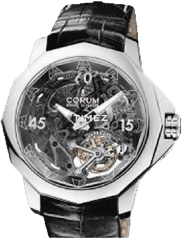 Corum,Other 45mm,45mm,Stainless Steel,In-house Caliber,Sapphire,Crystal Glass,Open,010,010.102.04/0001 AO15