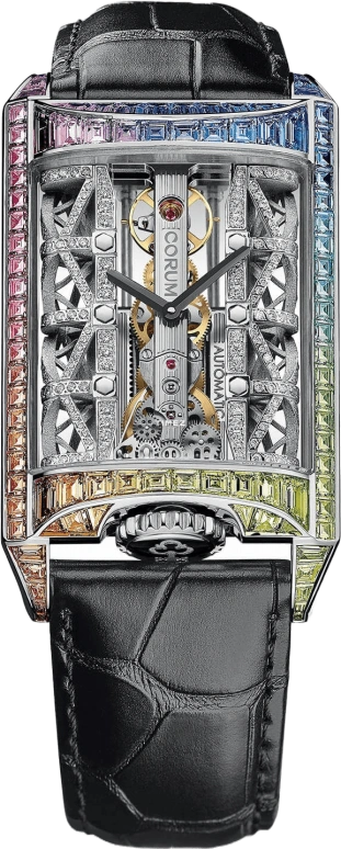 Corum,Admiral 31x42.20mm,31x42.20mm,White Gold,Blue,Handwound,40hours,In-house Caliber,B313,B313/03732