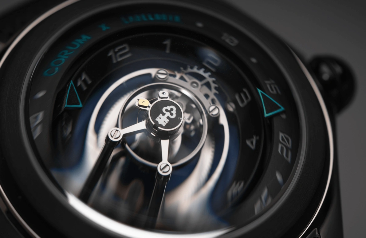 Corum,Bubble 47mm,47mm,Titanium,Grey,Automatic,Tonneau,Gray,L406,L406/04459 - 406.101.04/0601 SW03