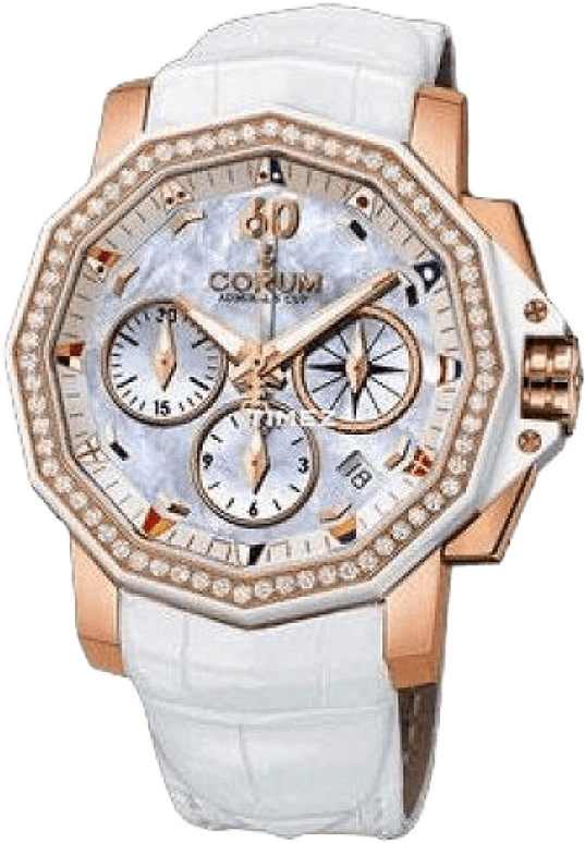 Corum,Admiral 40mm,40mm,Rose Gold,Silver,Grey,Automatic,Chronograph,Day,984,984.970.85/0089 PN14