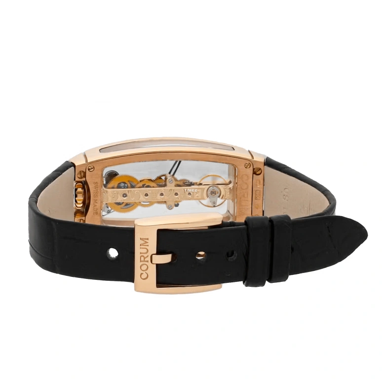 Corum,GOLDEN BRIDGE 21.30x43.99mm,21.30x43.99mm,Rose Gold,Skeleton,Handwound,Tourbillon,40hours,B113,B113/00824 113.102.85/0001 0000