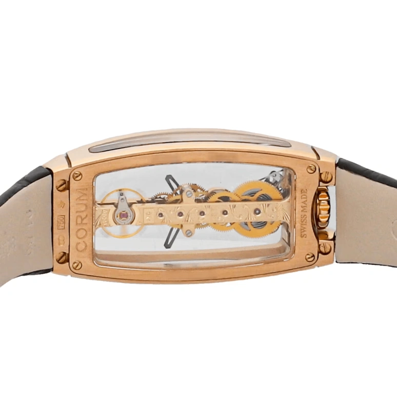 Corum,GOLDEN BRIDGE 21.30x43.99mm,21.30x43.99mm,Rose Gold,Skeleton,Handwound,Tourbillon,40hours,B113,B113/00824 113.102.85/0001 0000