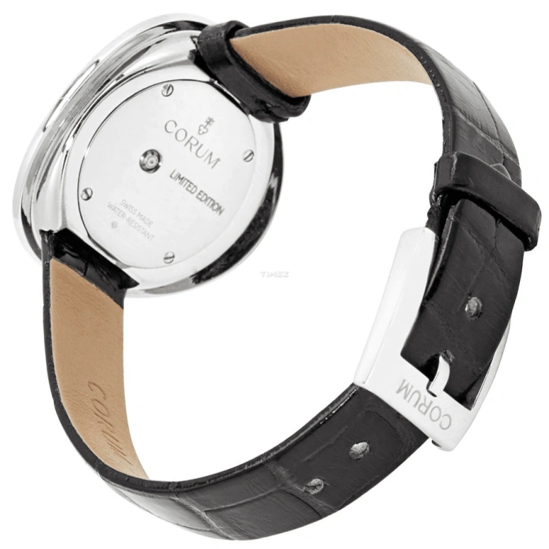 Corum,Other 34mm,34mm,White Gold,White,Quartz,In-house Caliber,Sapphire,Crystal Glass,237,237.101.69/0081 GR34