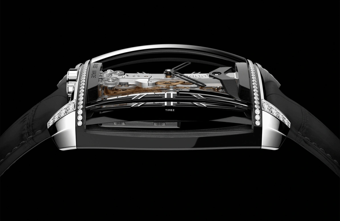 Corum,GOLDEN BRIDGE 37.20mm,37.20mm,Titanium Gold,Black,In-house Caliber,Sapphire,Crystal Glass,Titanium Gold,Black,B313,B313/04281 - 313.200.87/0F01 HS10