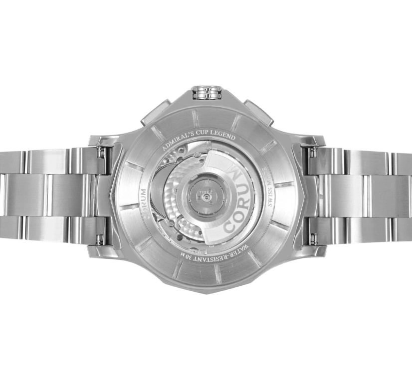 Corum,Admiral 42mm,42mm,Stainless Steel,Grey,Automatic,Chronograph,Day,984,984.101.20/V705 FH10