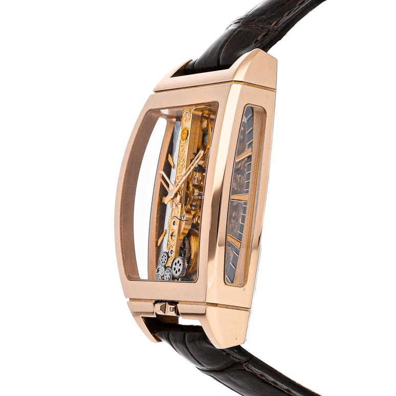 Corum,Other 34x51mm,34x51mm,Rose Gold,Skeleton,Handwound,40hours,In-house Caliber,113,113.165.55/0002 GL10R